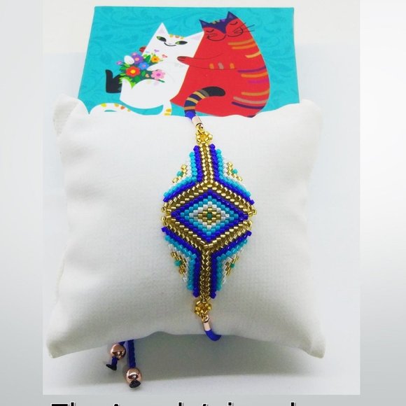 Miyuki Bracelet Hand Made - Picture 2 of 5